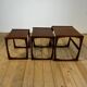 Nested tables Quadrille in teak G Plan, 1960s
