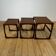 Nested tables Quadrille in teak G Plan, 1960s
