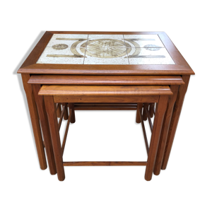 tables gigognes scandinaves
