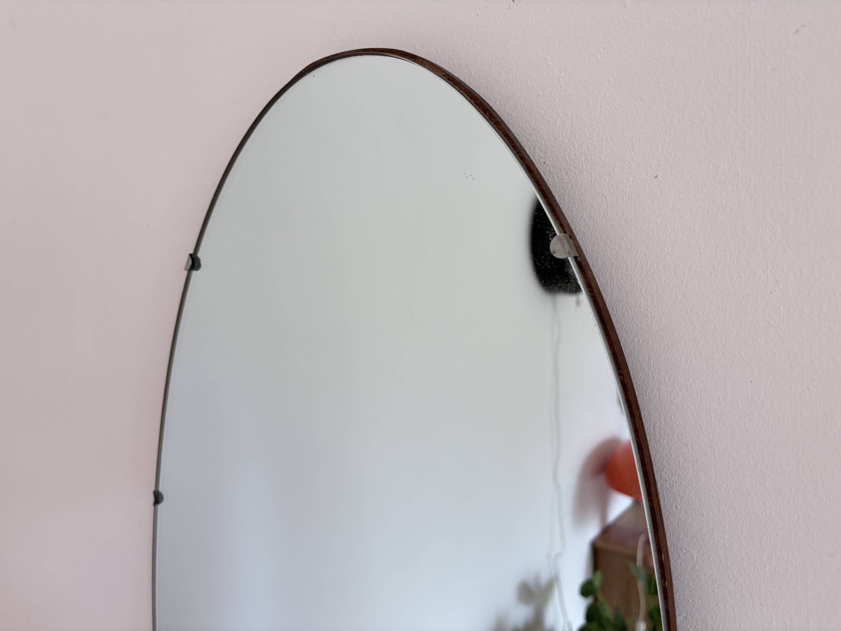 Oval Rockabilly Mirror, 1960s