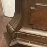 Napoleon III style planter in solid oak 20th century