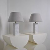 Pair of Barbier house lamps 1960