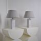 Pair of lamps by Barbier, 1960.
