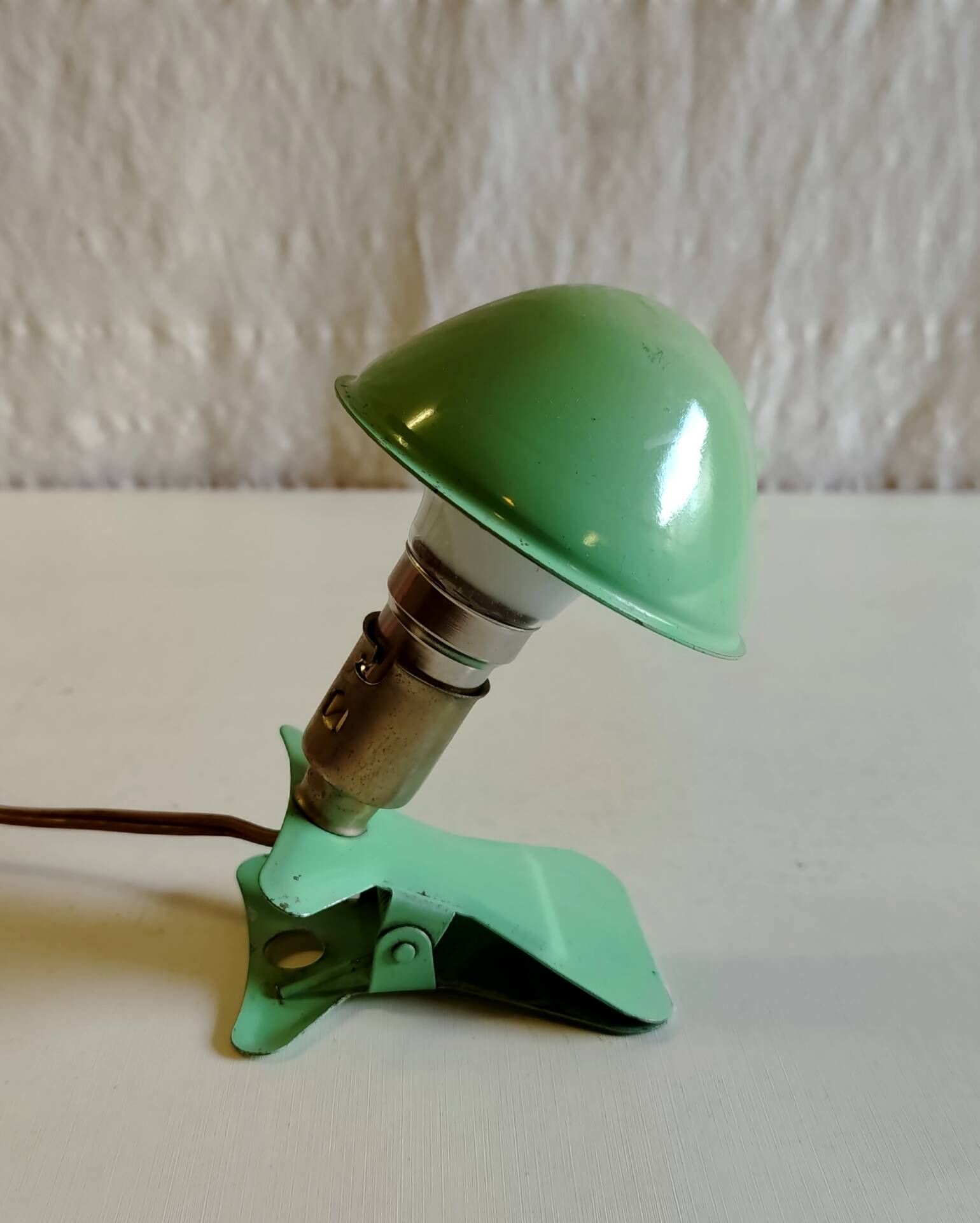 Mushroom clip lamp - 1950s/60s