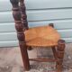 Chaise brutaliste 
