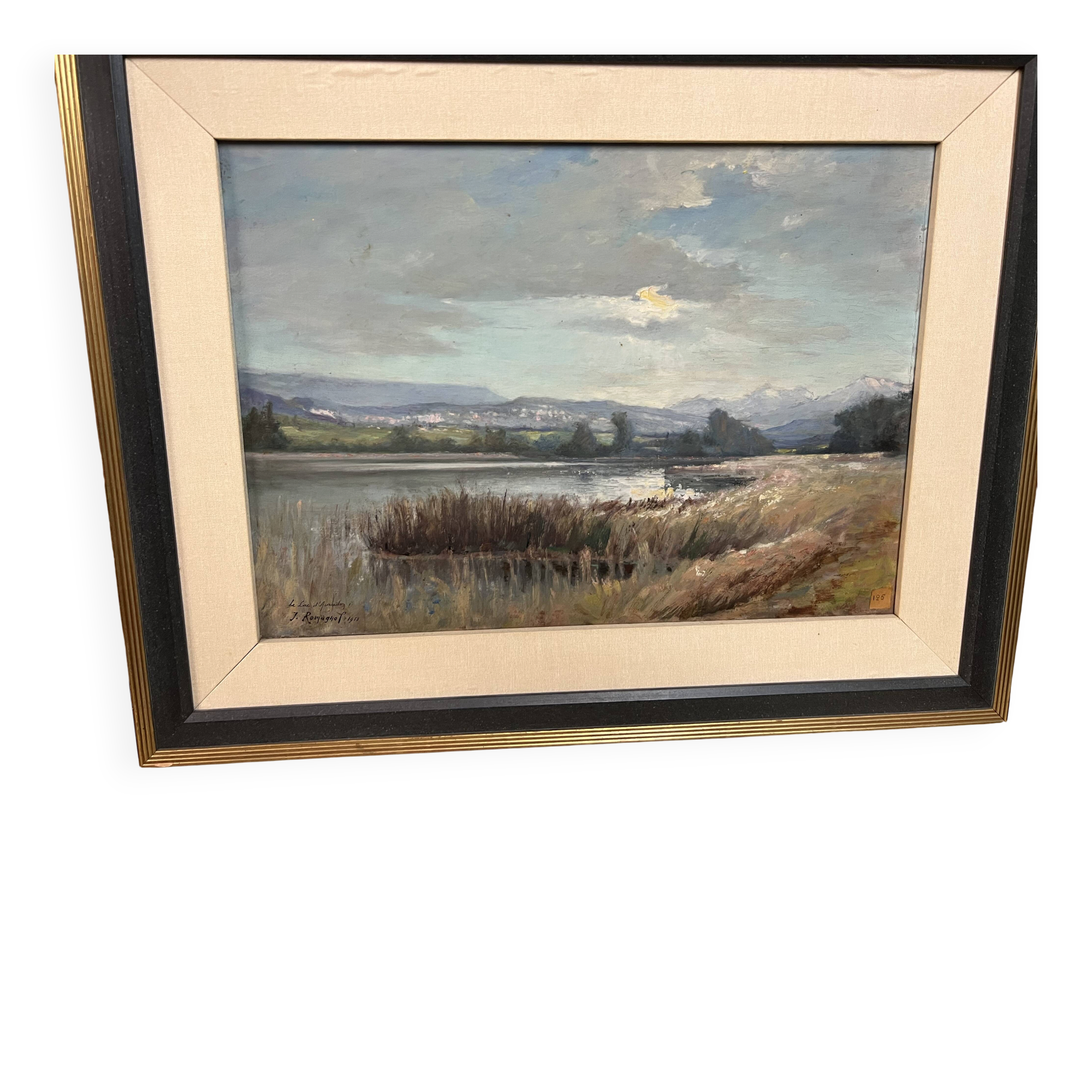Oil on canvas Joseph Romagnol 1893-1981