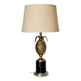 Lampe ananas Hollywood Regency 1960