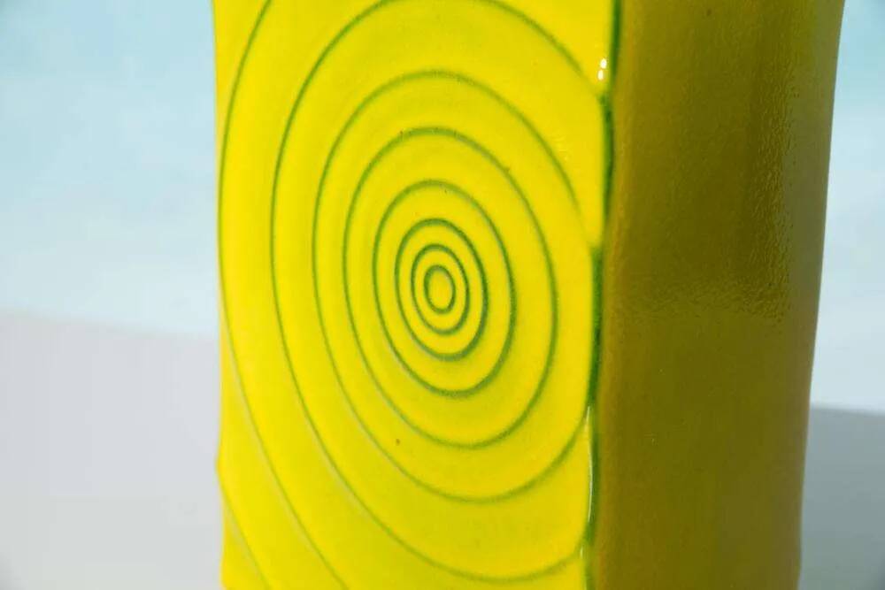 Zyklon table lamp from the 1970s by Cari Zalloni for Steuler