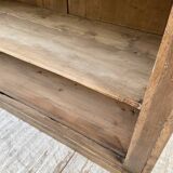 Two-sided central island counter in pine 220cm