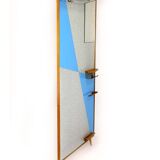 Porte-Manteau Vintage Géométrique de Drevokov Blatna, 1972