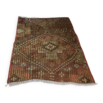 Tapis kilim turc vintage, 68 x 46 cm