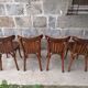 Set de 4 chaises bistrot Baumann
