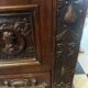 Large Renaissance Style Library Solid Oak 19th Century