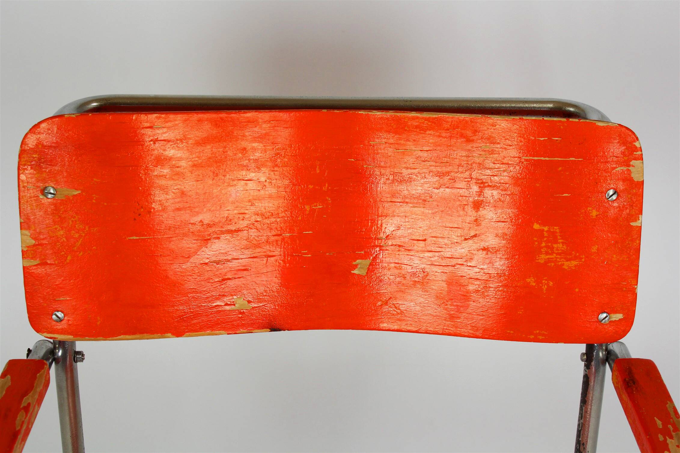 Bauhaus FN 74 Cantilever Chair in Plywood and Chrome by H.J. Hagemann, 1930s