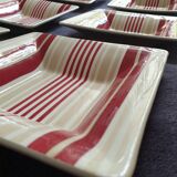 Modern hollow square plate series of 6