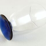 1930 glasses, blue feet