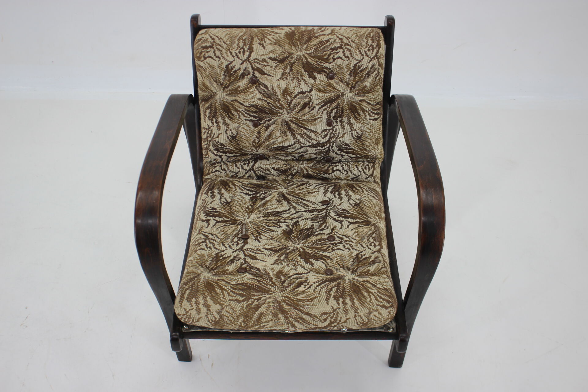 1960s Karel Koželka & Antonín Kropáček Bentwood Armchair