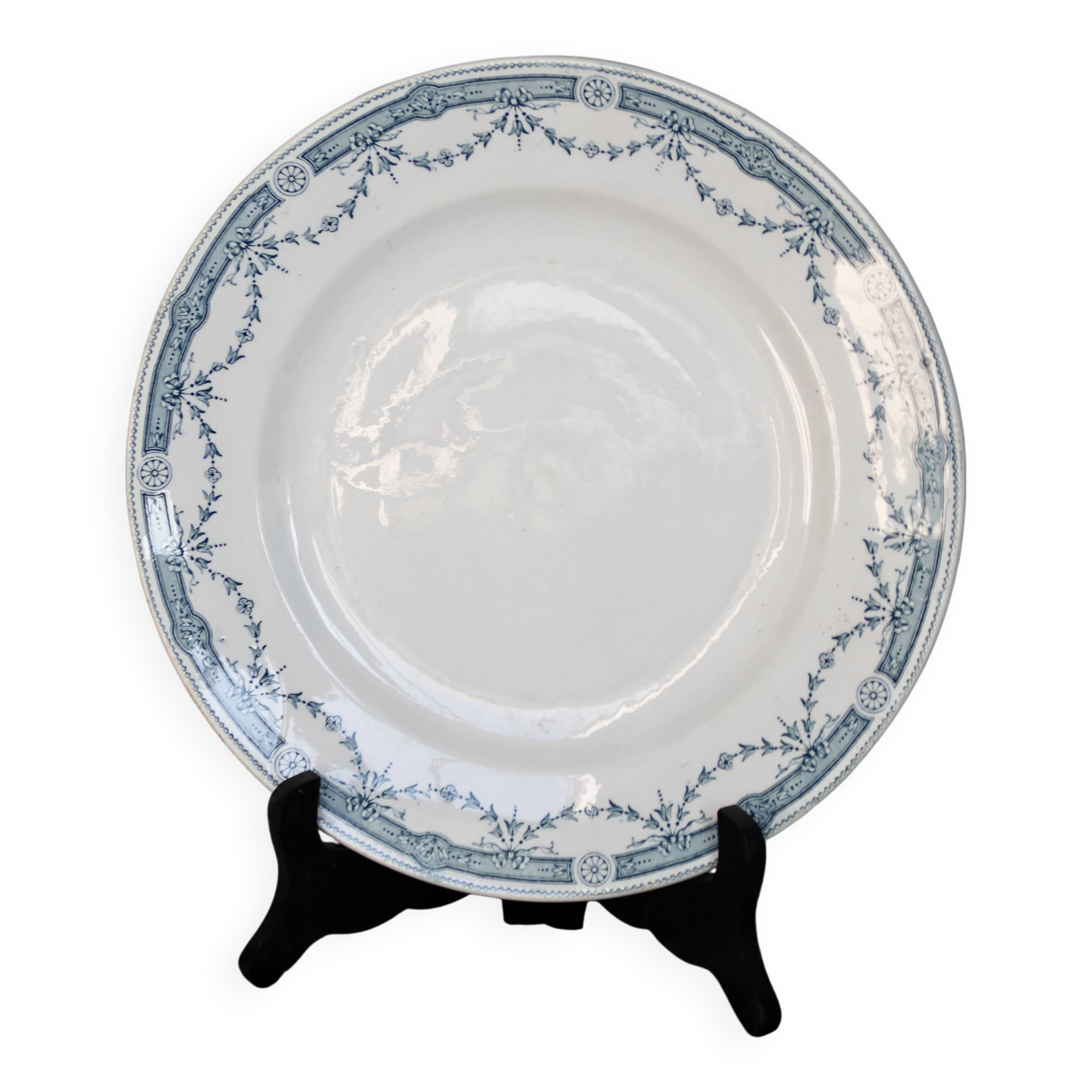 Round serving dish Terre de Fer - Provence model - Saint Amand et Hamage