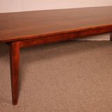 19th Century Cherry Wood Refectory Table 3m00