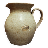 Handmade Vallauris beige pitcher