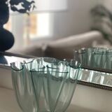 Plexi handkerchief vase 1980