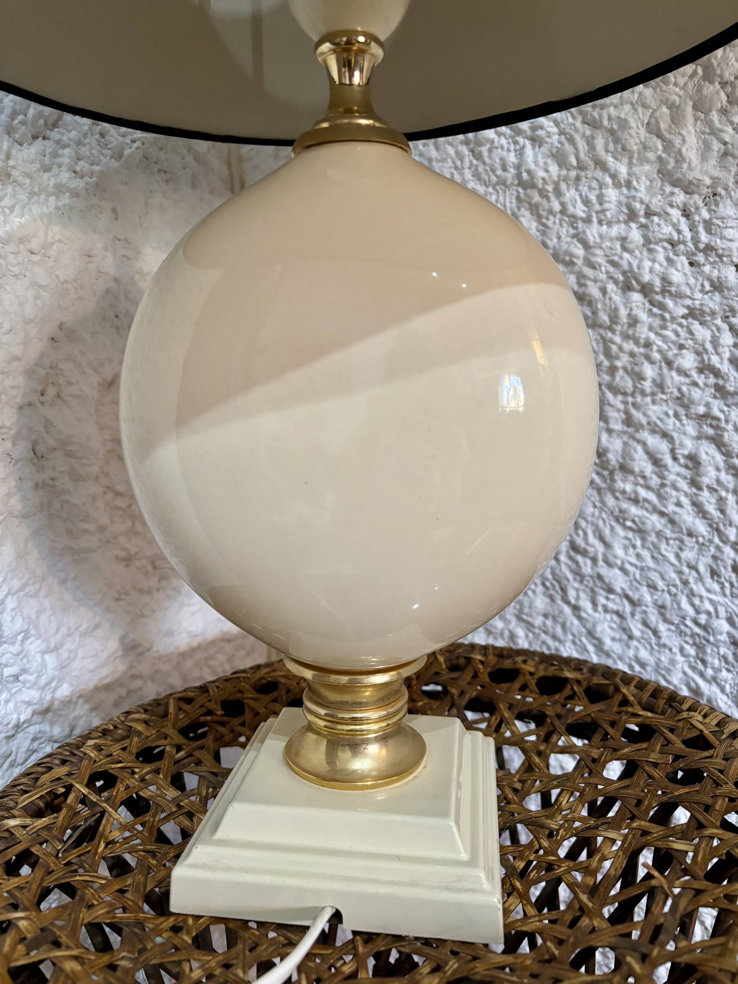 Robert de schuytener ceramic lamp