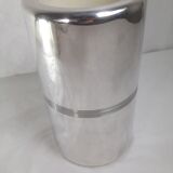 Bottle cooler, silver metal, Christofle