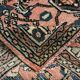 Tapis persan bleu marine pêche 5x7, 142x209 cm