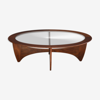 1960s oval Astro coffee table by G Plan