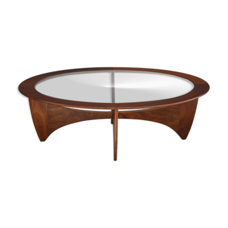 1960s oval Astro coffee table by G Plan