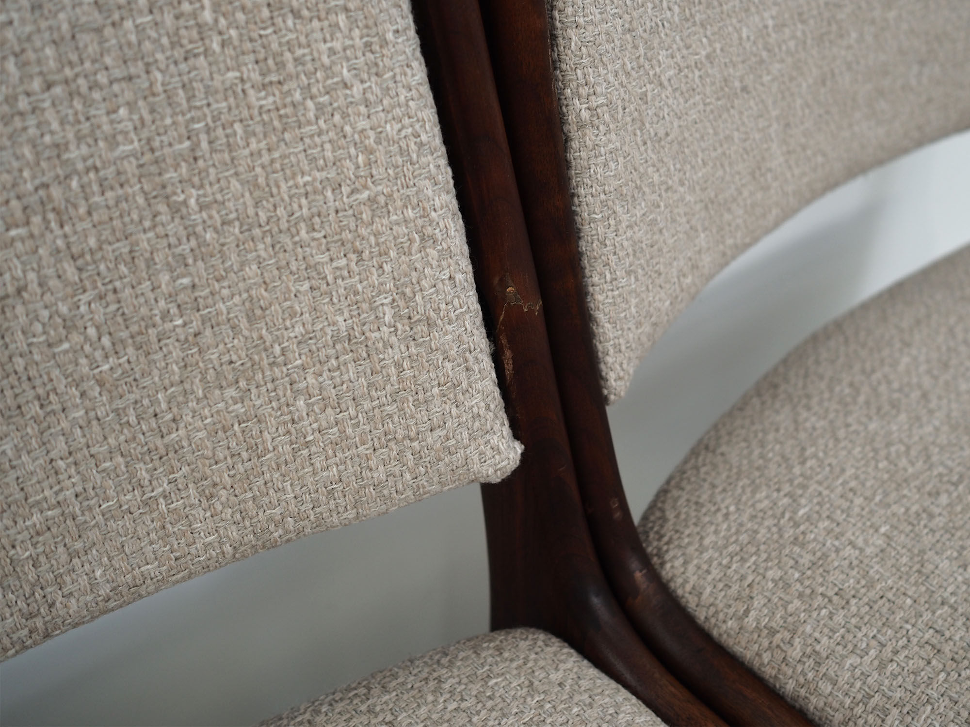 Set of four teak chairs by Johannes Andersen 1970