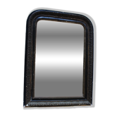 Grand Miroir Louis Philippe Noir Mordoré