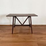 Side table with slats reconstruction period