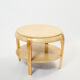 Side table parchment gilding 1930s