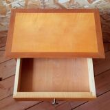 Bedside table with compass feet, 1950s