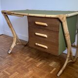 Rattan desk