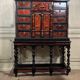Important Antwerp cabinet in tortoiseshell, ebony and bronze, 17th century