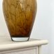 Vase en verre soufflé bouche .