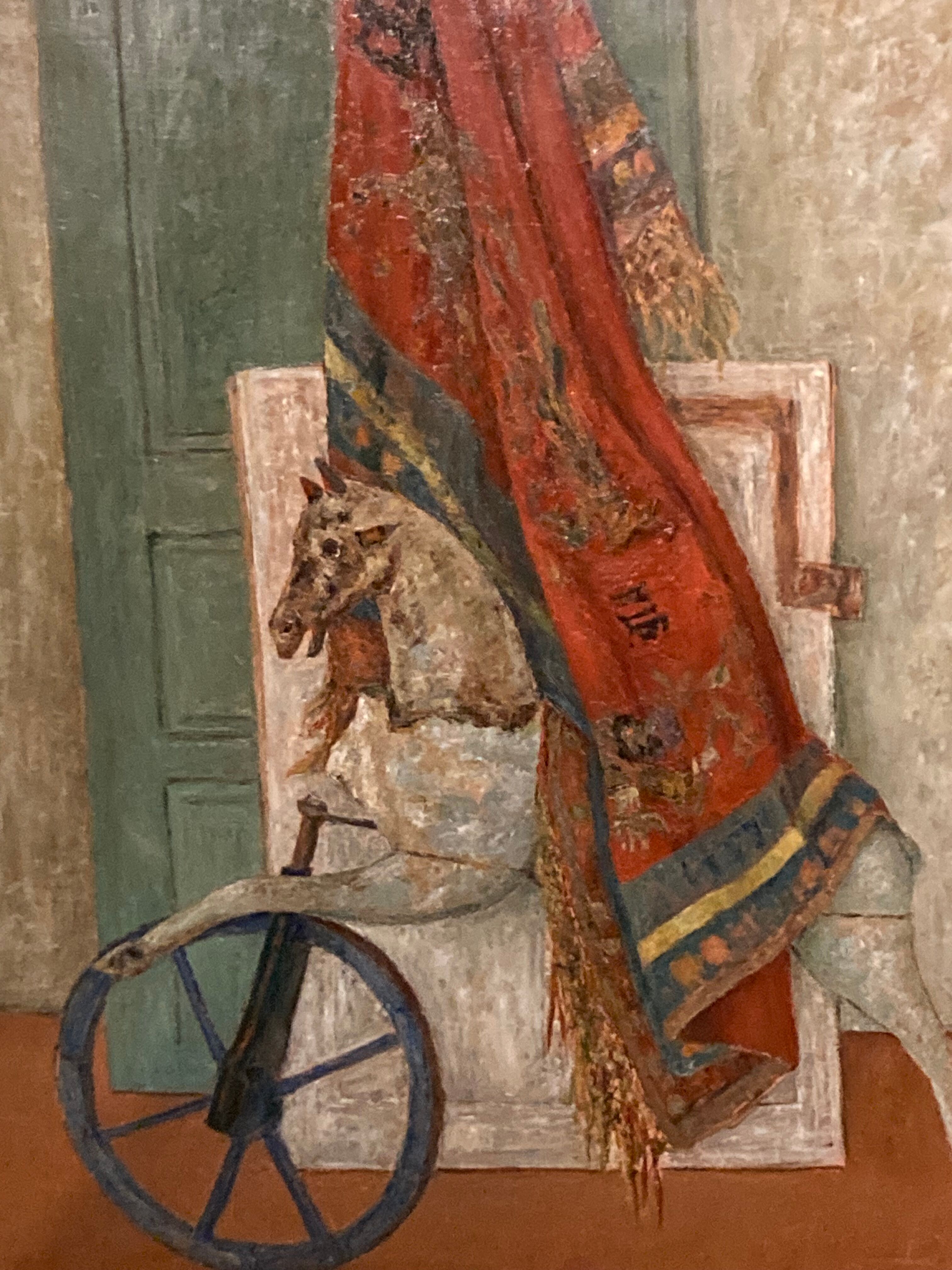 Large painting by Pierre Klemczynski