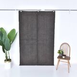 4x7 Brown & Gray Handmade Wool Vintage Rug 140x221Cm SK 241972