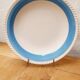 Serving dish Badonviller azure blue