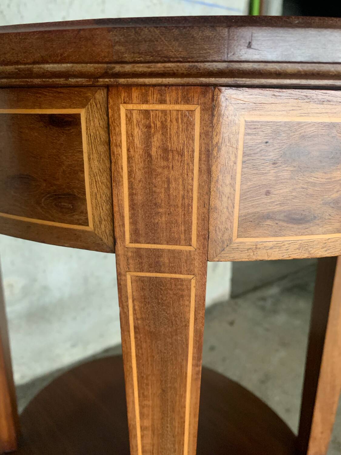 Mahogany side table