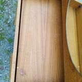 Scandinavian teak dressing table chest of drawers
