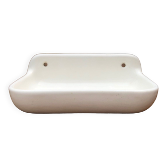 Porte savon mural en porcelaine