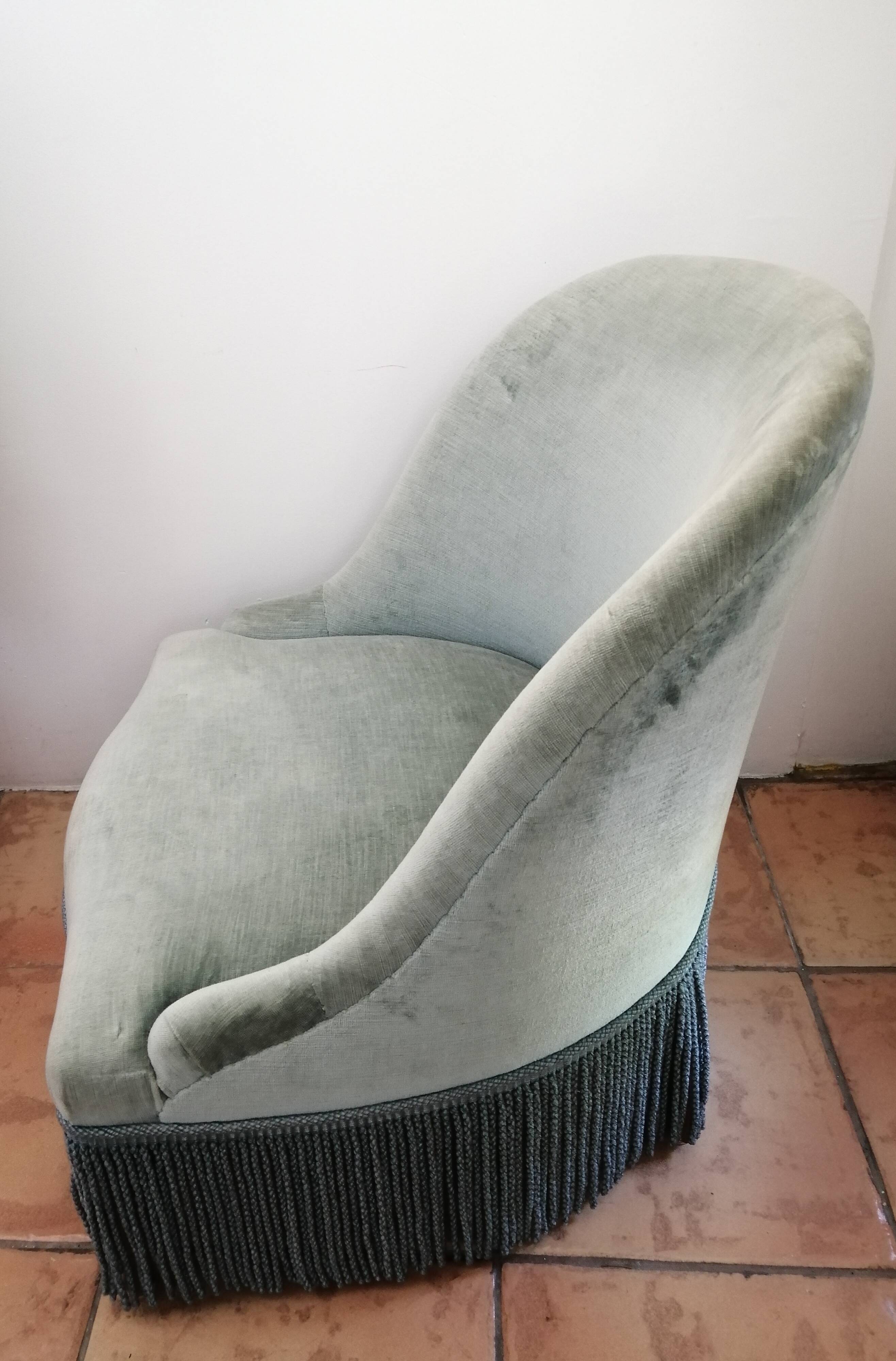 Vintage crapeau chair