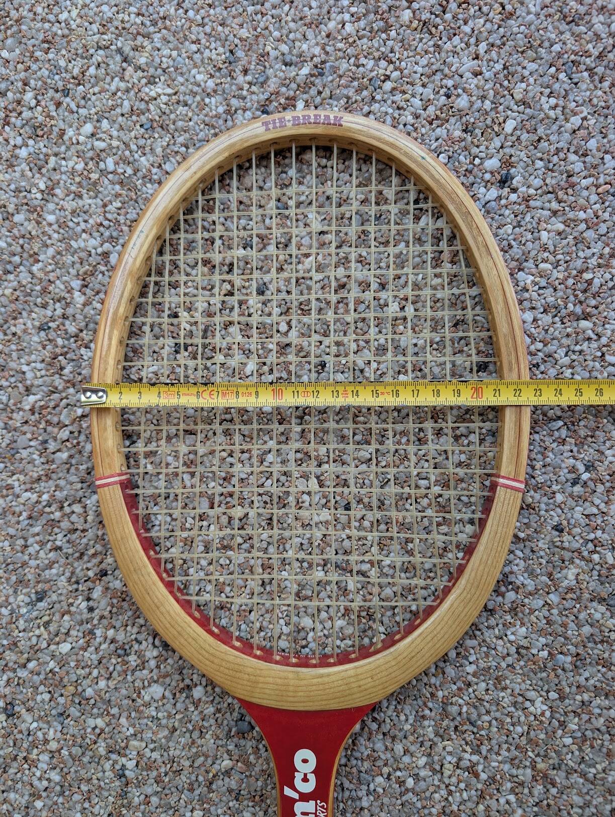 Jam'Co tri-shape tennis racket + leather case