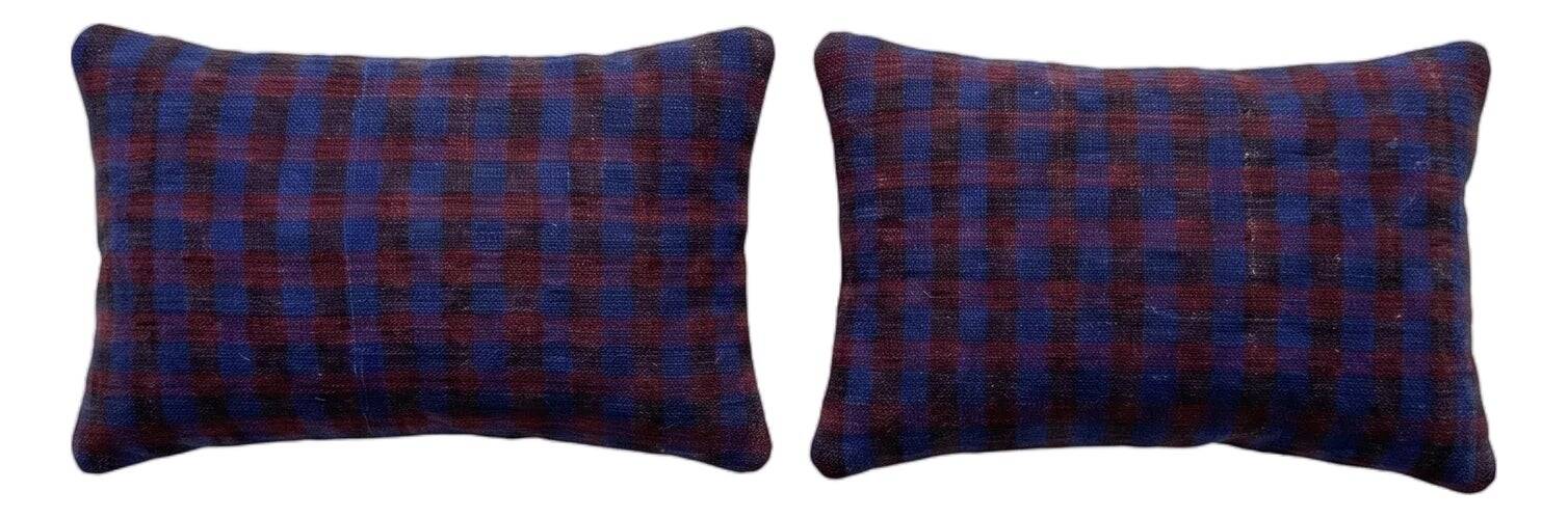 Set of 2 vintage Turkish cushion covers 41x61 cm