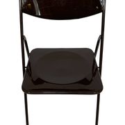 Vintage Ted Folding chairs Niels Gammelgaard for Ikea - Set of four - in Dark Brown
