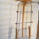 Vintage wood and metal night valet
