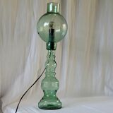 Lampe en verre années 60